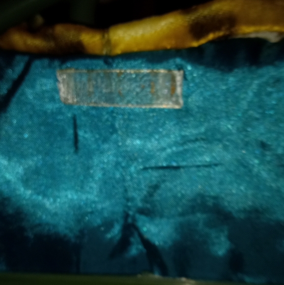 Beautiful Vibrant Multicolor Velvet Jacket size small - Picture 13 of 13